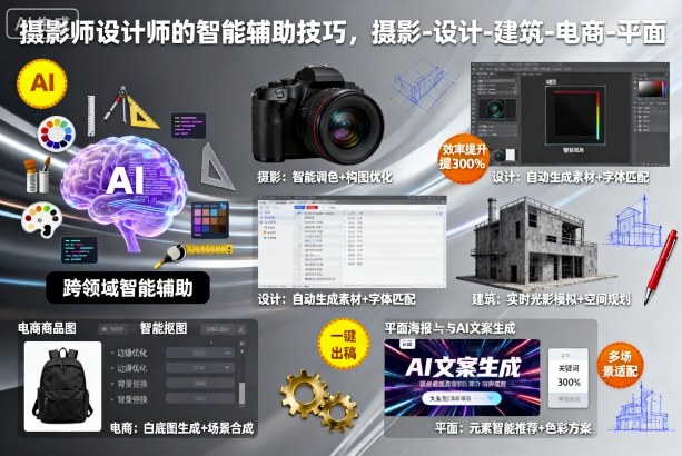 摄影师设计师的智能辅助技巧,摄影-设计-建筑-电商-平面-吾爱网创