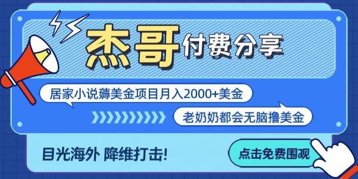 拆解海外撸美金项目月入2000美刀详细指导-吾爱网创