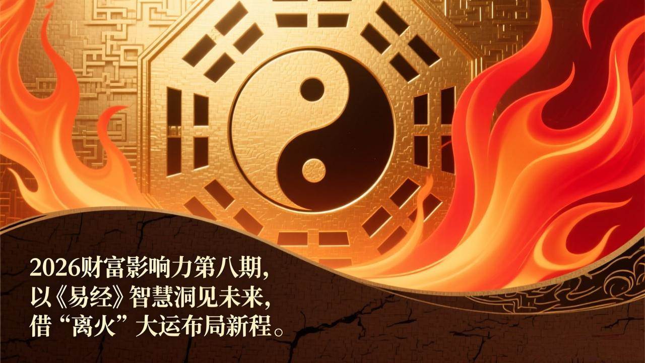 （17418期）2026财富影响力第八期，以《易经》智慧洞见未来，借“离火”大运布局新程-吾爱网创