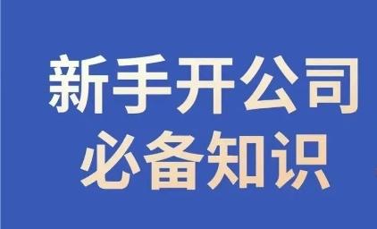 新手开公司必备知识，小辉陪你开公司，合规经营少踩坑-吾爱网创