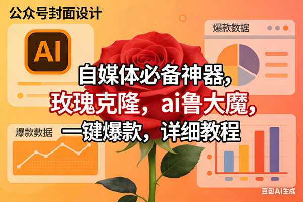 （17393期）玫瑰克隆工具，ai鲁大魔，自媒体必备神器，一键爆款神器，详细教程。-吾爱网创