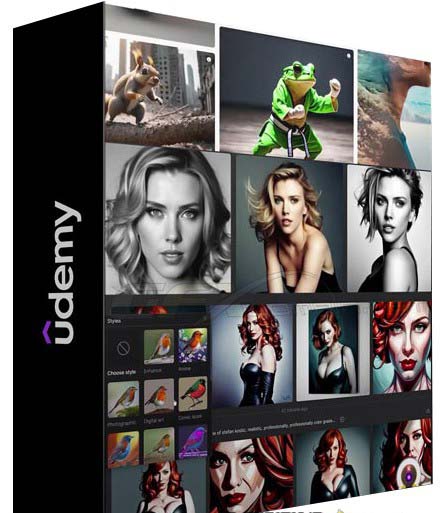 K Mastery – Stable Diffusion AI软件绘画速成从小白到精通-72节-中英字幕-吾爱网创