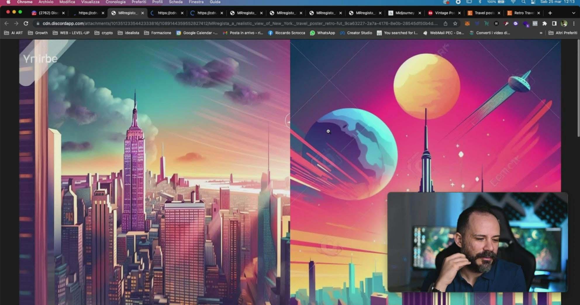图片[11]-Midjourney AI人工智能创建和销售令人惊叹的海报教程-10节课-中英字幕-吾爱网创