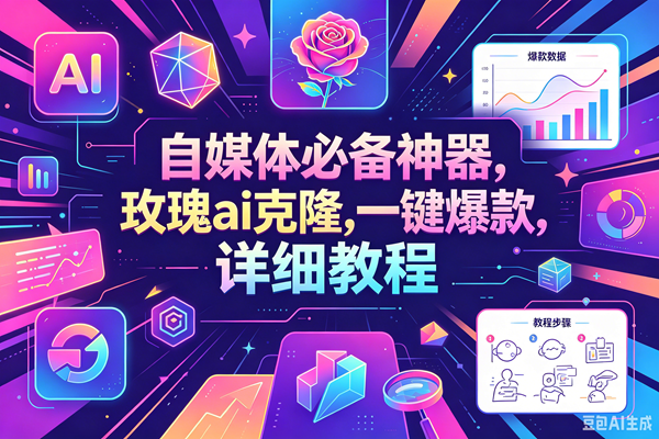 (18624期)玫瑰克隆工具,一键ai神器,爆款工具,自媒体必备,60多个功能,的详细教程-吾爱网创