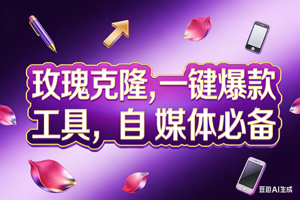 (17695期)玫瑰克隆工具,ai鲁大魔,自媒体必备神器,一键爆款,详细教程。 (17695期)玫瑰克隆工具,ai鲁大魔,自媒体必备神器,一键爆款,详细教程。