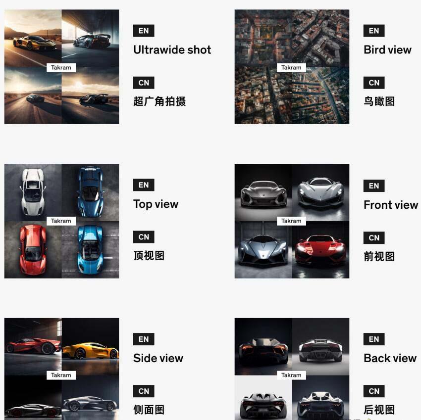 图片[2]-Midjourney辞典AIGC中英双语图文辞典+提示关键词Prompt大全-吾爱网创