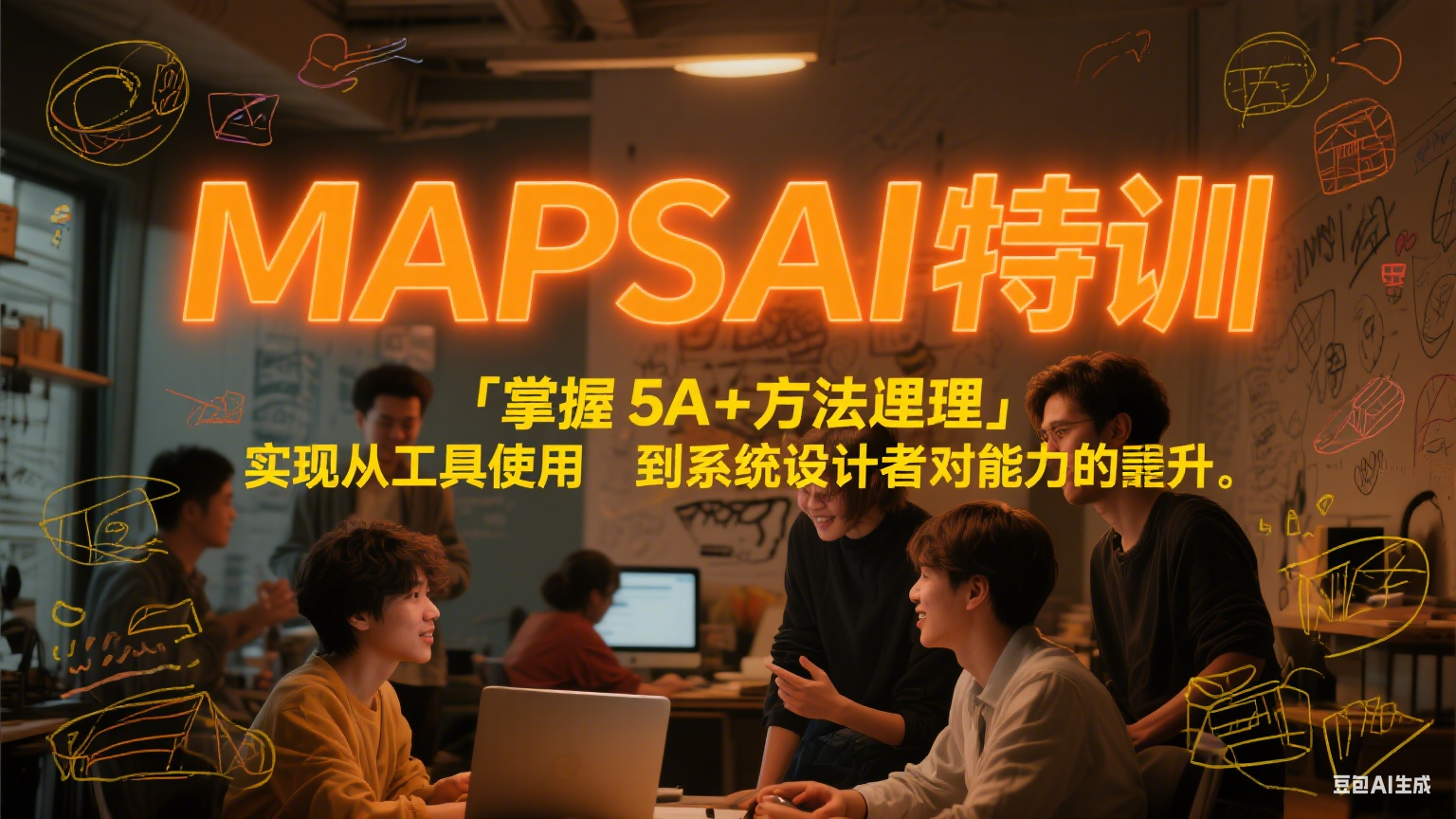 MAPSAI 特训，掌握 5A + 方法论，实现从工具使用者到系统设计者的能力跃升-吾爱网创