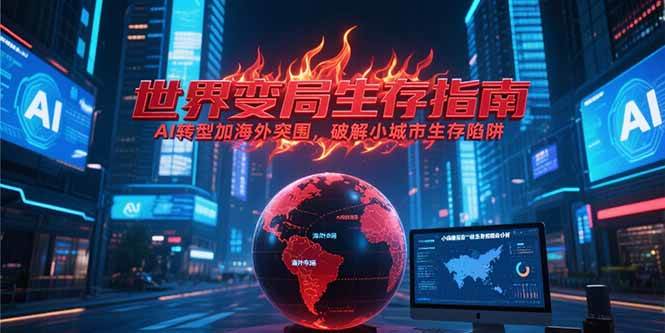（15220期）付费文章《世界变局生存指南，AI转型加海外突围，破解小城市生存陷阱》-吾爱网创