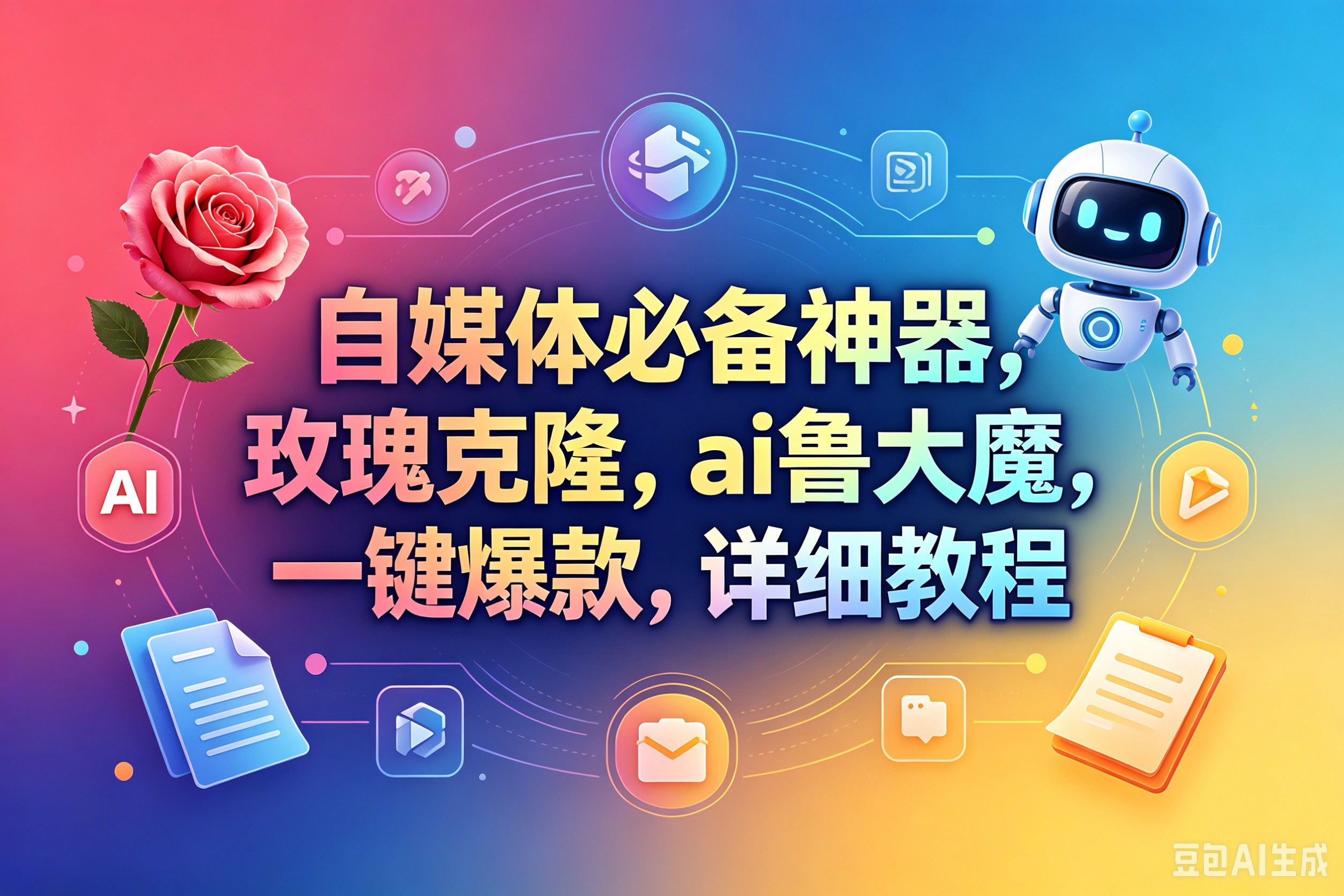 （18292期）玫瑰克隆神器，一键爆款工具，自媒体必备，60多个功能的教程-吾爱网创
