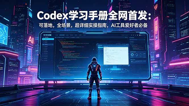 （18871期）Codex学习手册全网首发：可落地，全场景，超详细实操指南，AI工具爱好者必备-吾爱网创