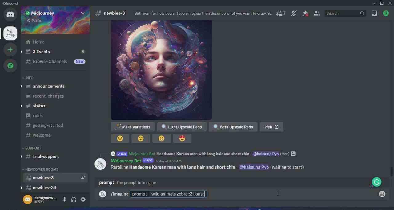 Midjourney AI人工智能艺术图片从入门到高级创作教程-33节课-中英字幕-吾爱网创