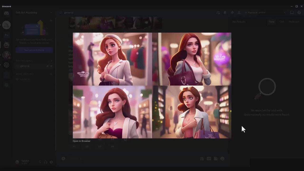 图片[5]-掌握 MidJourney V5 AI + ChatGPT创建一致的角色设计图像-22节课-中英字幕-吾爱网创