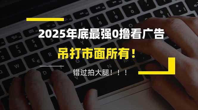（16848期）懒人福利！每天 20 分钟刷广告，动动手指轻松赚 100+，碎片时间就能做！-吾爱网创