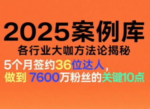 波波来了案例库，收录各行业大咖的方法论，各行业大咖方法论揭秘（更新2026年3月）-吾爱网创